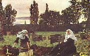 Sir John Everett Millais The Vale of Rest oil painting on canvas